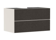 Тумба під раковину підвісна Hansgrohe Xevolos E 98х55,5 см піщано-бежевий матовий/текстиль темно-сірий 54191660