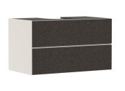 Тумба під раковину підвісна Hansgrohe Xevolos E 98х55,5 см піщано-бежевий матовий/текстиль темно-сірий 54191660