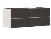 Тумба під раковину підвісна Hansgrohe Xevolos E 157х55,5 см піщано-бежевий матовий/текстиль темно-сірий 54240660
