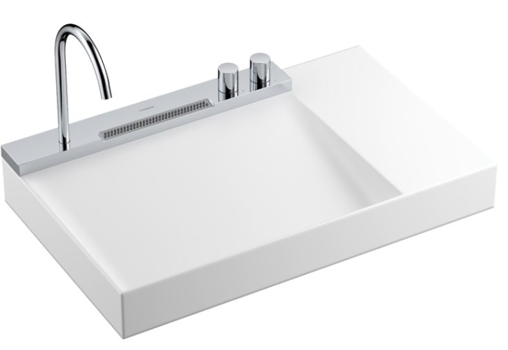 Раковина для ванної Hansgrohe Avalegra AquaUnit 78х47,5 см із змішувачем хром 22473000