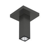 Тримач для верхнього душу Hansgrohe E 10 см стельовий чорний матовий хром 24338340