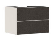 Тумба под раковину подвесная Hansgrohe Xevolos E 78х55,5 см песочно-бежевый матовый/текстиль темно-серый 54188660