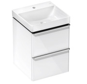 Тумба Hansgrohe Xelu Q с раковиной 50х48 см МДФ белый глянцевый 54368000