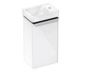 Тумба Hansgrohe Xelu Q із раковиною 36х26,5 см петлі праворуч МДФ білий глянсовий 54365000