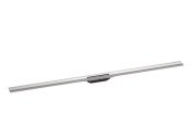 Верхняя часть Hansgrohe RainDrain Flex для водосточного желоба 1600 мм матовая нержавеющая сталь 56262800