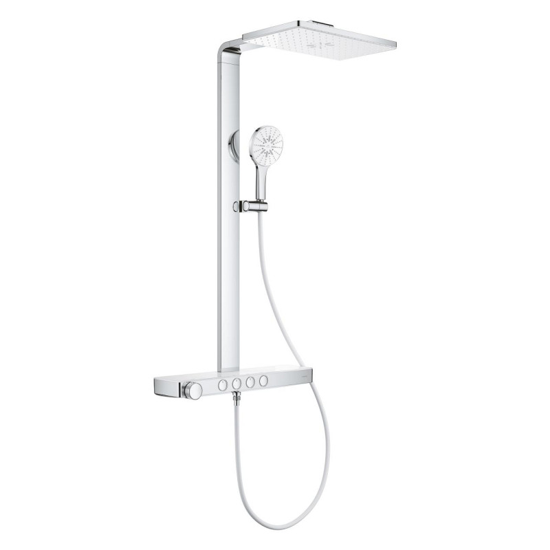Душова стійка Grohe Rainshower Aqua Pure з термостатом хром 1009610000