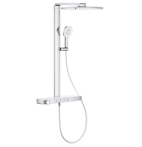 Душова стійка Grohe Rainshower Aqua Pure з термостатом хром 1009620000