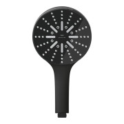 Душевая лейка Grohe Rainshower Aqua 130 мм 3-режимная фантомный черный 101676KF00