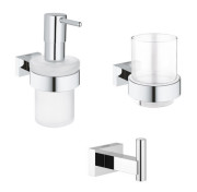 Набор аксессуаров для ванной комнаты Grohe Essentials Cube хром BF40511EC