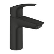 Змішувач для раковини Grohe Eurosmart із донним клапаном чорний матовий 239222433
