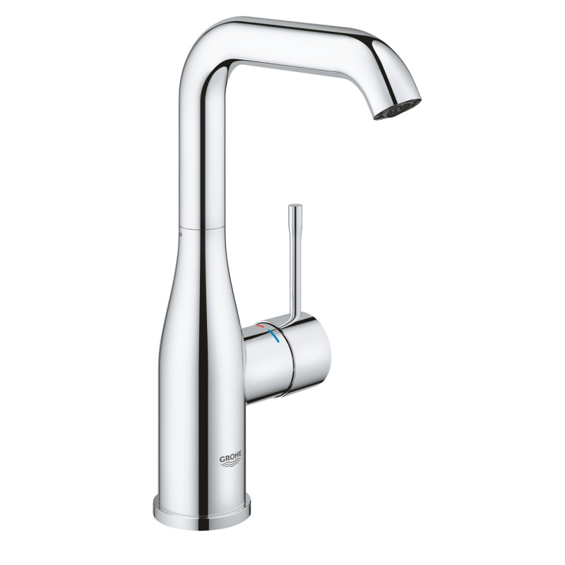Змішувач для раковини Grohe Essence L-Size з донним клапаном хром 24182001