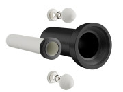 Универсальный комплект для подключения подвесного унитаза Hansgrohe полипропилен 60330000