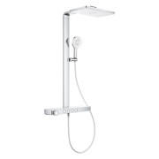 Душова стійка Grohe Rainshower Aqua Pure з термостатом хром 1009610000