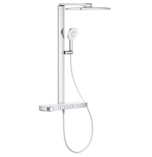 Душова стійка Grohe Rainshower Aqua Pure з термостатом хром 1009620000