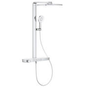 Душова стійка Grohe Rainshower Aqua Pure з термостатом хром 1009620000