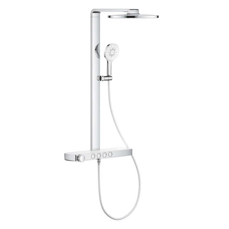 Душова стійка Grohe Rainshower Aqua Pure з термостатом хром 1009640000