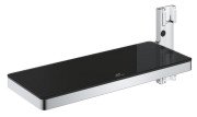 Полочка для ванной Grohe Rainshower Aqua металл/стекло черный/хром 101677KI00