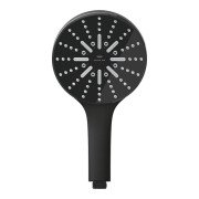 Душова лійка Grohe Rainshower Aqua 130 мм 3-режимна чорний фантомний 101676KF00