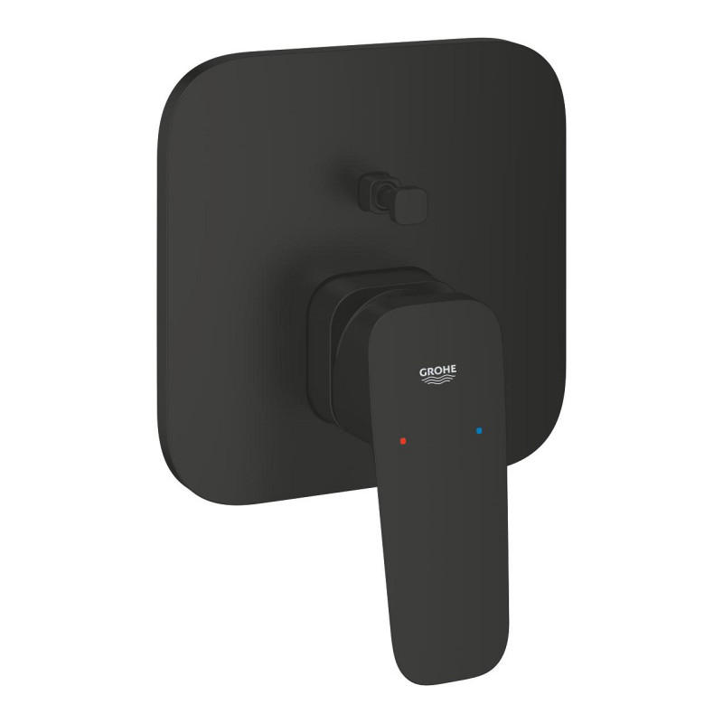 Смеситель для душа встраиваемый Grohe Cubeo однорычажный матовый черный 1017782430
