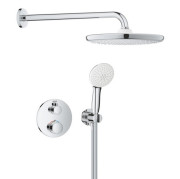 Душевая система скрытого монтажа Grohe Grohtherm с верхним душем Tempesta 250 хром 1039960000