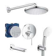 Душевая система скрытого монтажа Grohe Essence с верхним душем Tempesta 250 хром UA26417SC1