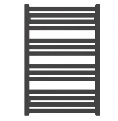 Сушка для рушників водяна Terma Marlin 78х53 см soft SX Ral 9005 soft чорний WGMAR078053KS95SX