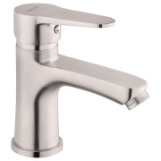 Змішувач для раковини Kroner KRM Elbe-N010 нікель одноважільний CV016439