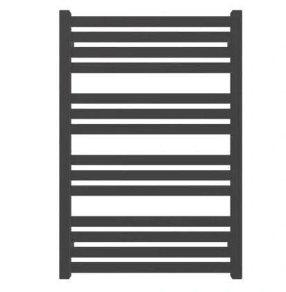 Сушка для рушників водяна Terma Marlin 78х53 см soft SX Ral 9005 soft чорний WGMAR078053KS95SX