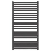 Сушка для рушників водяна Terma Marlin 118,5х53 см SX Ral 9005 soft чорний WGMAR118053KS95SX