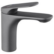 Змішувач для раковини Kroner KRM Linz-GRN010 одноважільний сірий CV034903