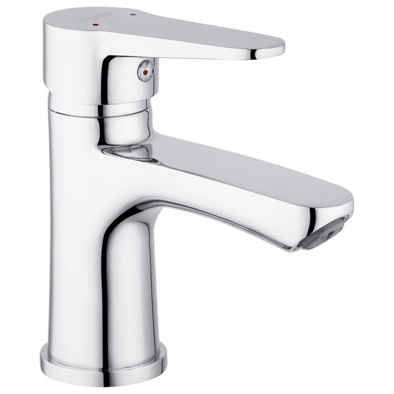 Смеситель для раковины Kroner KRM Elbe-C010 однорычажный хром CV014918