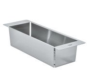 Багатофункціональний коландер для кухонного миття Grohe 45х15 см нержавіюча сталь 40852SD0