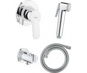 Гигиенический душ со смесителем скрытого монтажа Grohe BauEdge с Tempesta хром UA11104000