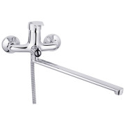 Смеситель для ванной Kroner KRP Konstante-C072 с душевым гарнитуром хром CV023593