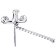 Змішувач для ванної кімнати Kroner KRP Konstante-C072 з душовим гарнітуром хром CV023593