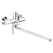 Змішувач для ванної кімнати Kroner KRP Essen-C070 з душовим гарнітуром хром CV024329