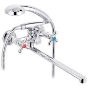 Змішувач для ванної кімнати Kroner KRP Royce-C070 з душовим гарнітуром хром CV029047