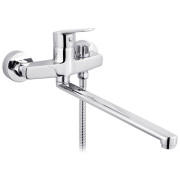 Змішувач для ванної кімнати Kroner KRP Hagen-C071 з душовим гарнітуром хром CV032244