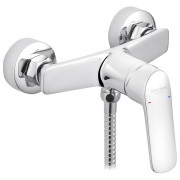 Змішувач для душу Kroner KRP Dorn-C050 з душовим гарнітуром хром CV033917