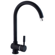 Змішувач для кухні Kroner KRM Mosel-B035 одноважільний чорний CV020537