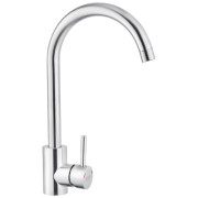 Змішувач для кухні Kroner KRP Edelstahl Klassisch-ESG035 одноважільний нікель CV023000