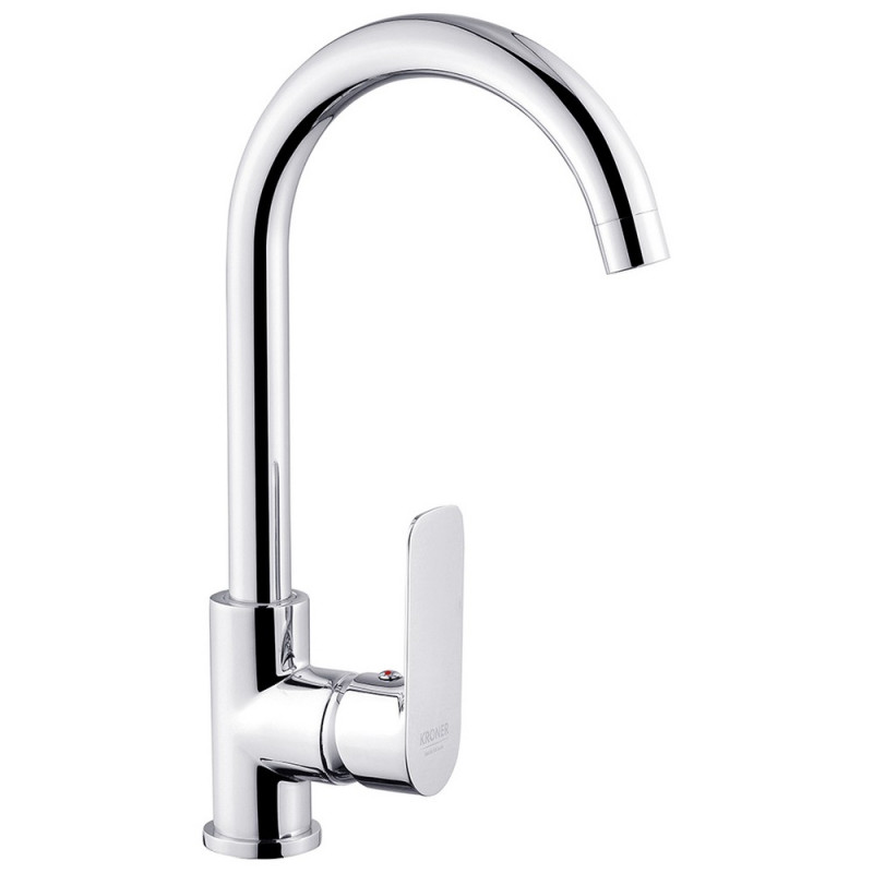 Смеситель для кухни Kroner KRM Main-C030 однорычажный хром CV020441