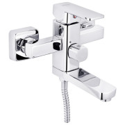 Смеситель для ванной Kroner KRM Ems-C060 с душевым гарнитуром хром CV017357