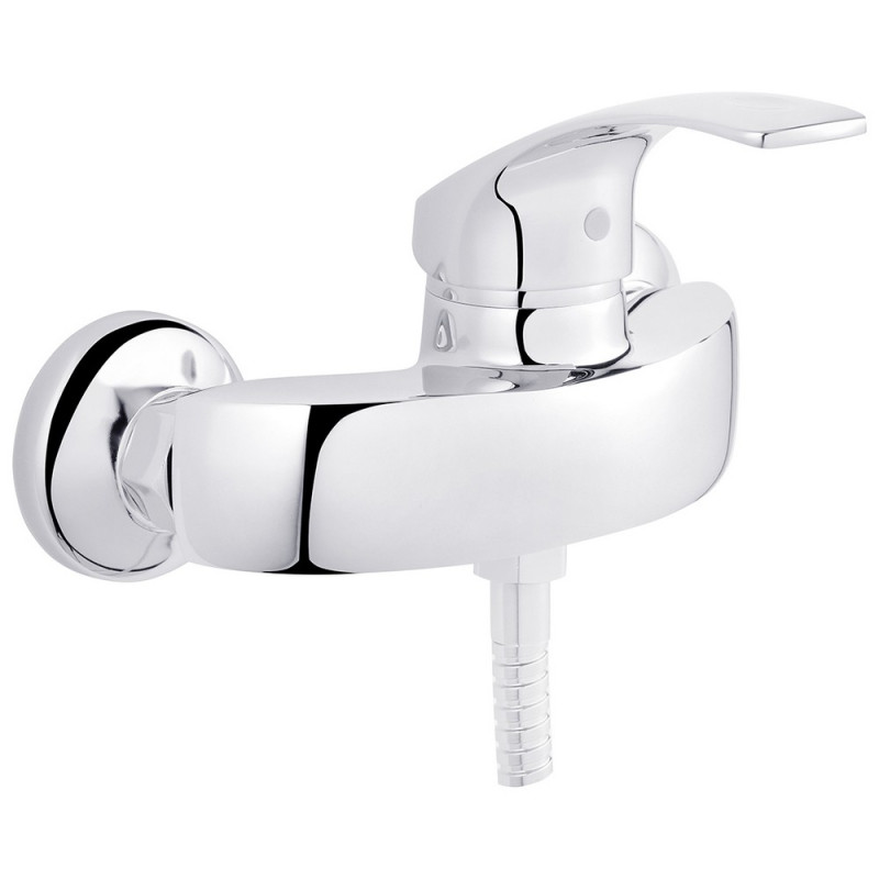 Змішувач для душу Kroner KRP Konstante-C050 з душовим гарнітуром хром CV023586