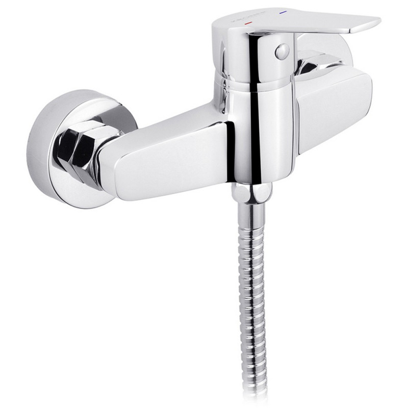 Смеситель для душа Kroner KRP Hagen-C050 с душевым гарнитуром хром CV032256