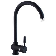 Змішувач для кухні Kroner KRM Mosel-B035 одноважільний чорний CV020537