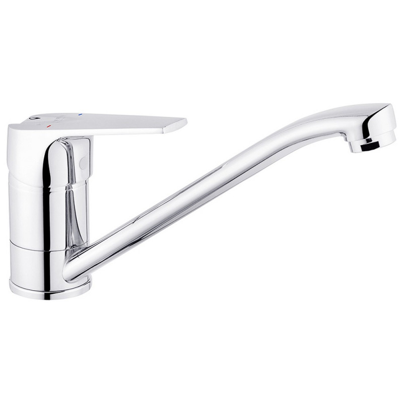 Смеситель для кухни Kroner KRM Odra-C030 однорычажный хром CV021079