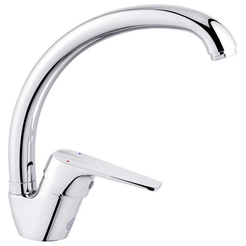 Смеситель для кухни Kroner KRM Odra-C032 однорычажный хром CV021151