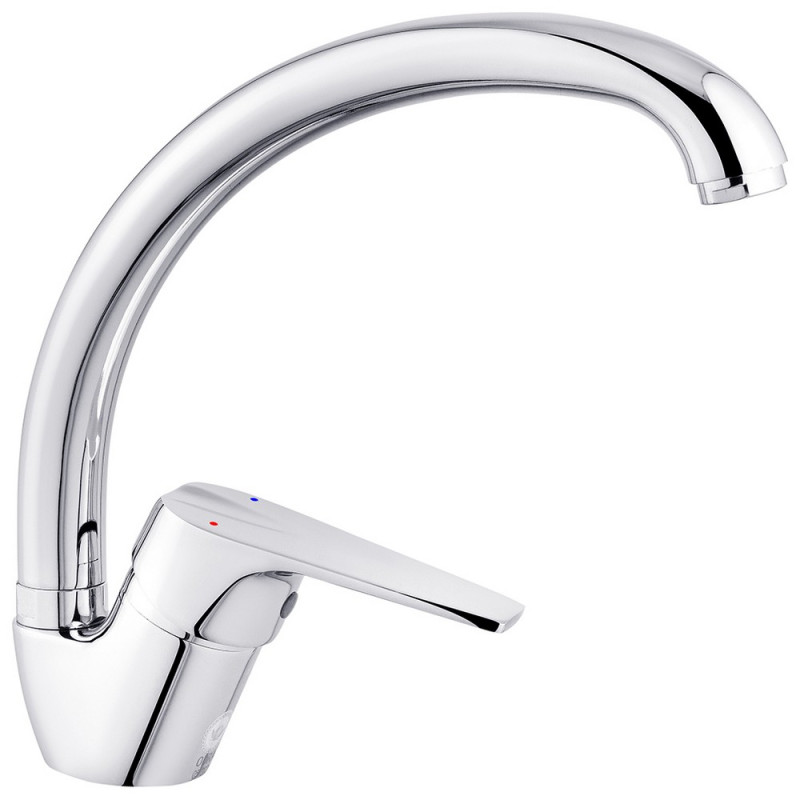 Змішувач для кухні Kroner KRM Odra-C036 одноважільний хром CV021186