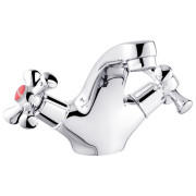 Змішувач для кухні Kroner KRM Rhein-C010 двовентильний хром CV018074